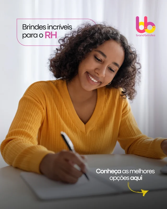Presentear colaboradores com criatividade e propósito fortalece vínculos, motiva equipes e valoriza o clima organizacional.🎁

No carrossel de hoje, separamos ideias de brindes incríveis que o setor de RH pode usar em campanhas internas, datas comemorativas ou ações de reconhecimento.

➡️ Arraste para se inspirar e surpreenda sua equipe com itens que fazem a diferença! Link na bio.

#BrindesCorporativos #BrindesRH #BrandBrindes #BrindesPersonalizados